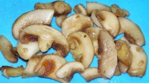 Гуляш из курицы с грибами