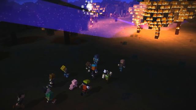 [Прохождение] Minecraft Story Mode. Episode 1: " Головой в стекло" Конец эпизода (Part 2) смотреть онлайн