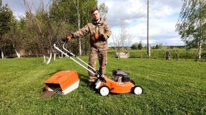 Обзор газонокосилки STIHL RM 253 T. Особенности, фишки и, конечно, практика!