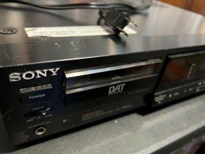 РЕДКОСТЬ! Цифровая аудиокассета Sony DTC-1000ES DAT Vintage-ЯПОНИЯ-1987-год