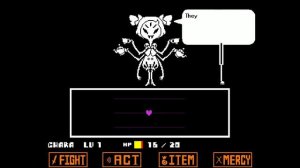 UNDERTALE VS MUFFET (JOYSTICK)