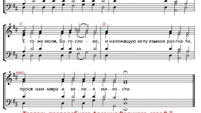 Тропарь и кондак Евангелисту Иоанну Богослову 2 глас. Альт смотреть онлайн