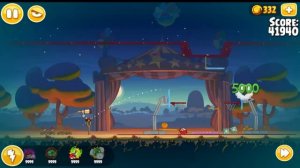 Angry Birds Seasons The Pig Days All levels part 1