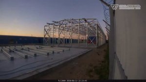 Ангар ЛСТК - монтаж за 3 минуты