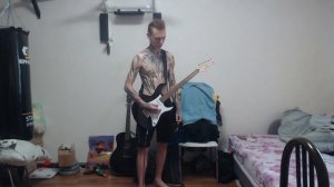 Кузнечик на электрогитаре