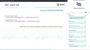 Стекирование коммутаторов SNR (от 02.12.21)