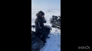 Покатушки на снегоходах . Пошло не по плану ) Yamaha venture tf , professional, nytro, brp 800