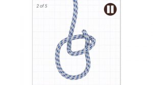 БЕСЕДОЧНЫЙ УЗЕЛ - БУЛИНЬ. Инструкция. Как завязать узел - шаг за шагом.