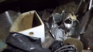 Разбор гаража деда часть 1/ интересные находки/ заработок на металле