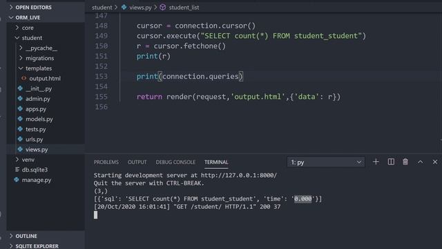 Django bypass ORM! - Performing raw SQL queries without the ORM