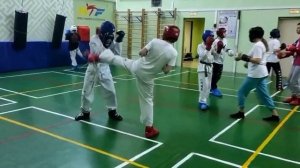 Инклюзивная тренировка по тхэквондо