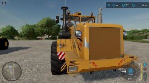 FS 22 - Обзор конверсии мода "Кировец" К-700А/701