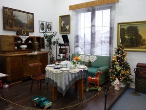 СССР - пятидесятые годы. Убранство городской квартиры. Музей Калининграда. 07 января 2019г.