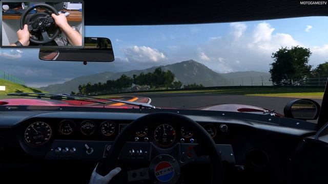 Gran Turismo 7 - 1966 Ford GT40 Mark I | Thrustmaster T300RS Gameplay [PS5] смотреть онлайн