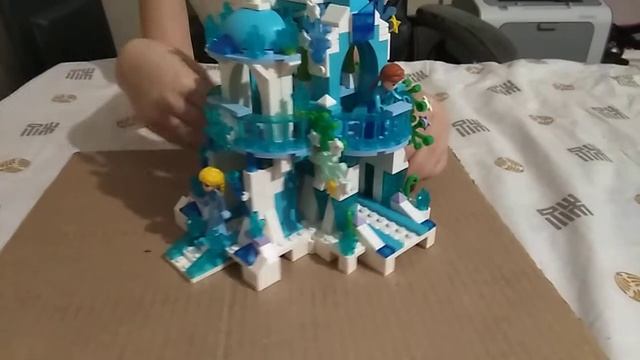 Обзор конструктора Лего Холодное сердце. Китай. АлиЭкспресс. QL-2217. Милана собрала Лего. #лего смотреть онлайн