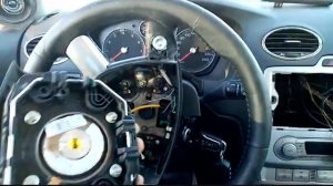 Кнопочки управления магнитолой Pioneer на руль в Форд Фокус 2 через контакты круиз контроля в улитк