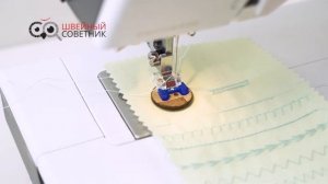 Как пришить пуговицу на швейной машине Bernina bernette B35 - Обзор