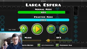 Самые ужасные сливы... Larga Espera by Nacho21 100% || Geometry Dash