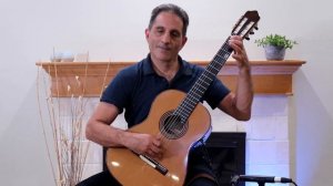 "Milonga" Juan Antonio Muro Classical Guitar Solo/Cover