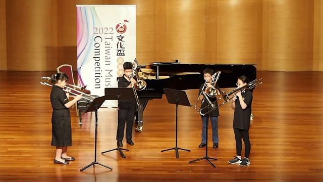 Haydn【 Achieved Is The Glorious Work】 _ Cute Guys Trombone Quartet ( Taiwan ) _ 2022年文化盃長號 смотреть онлайн