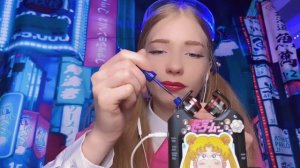 АСМР МАКИЯЖ К-ПОП (мурашки, звук кисточки,помада)?? ASMR MAKEUP K-POP