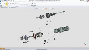 Детализированный вертолет в T-FLEX CAD, работа с большими сборками