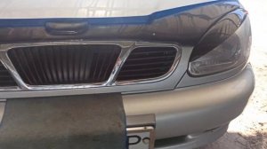 Установка ресничек на Daewoo Lanos
