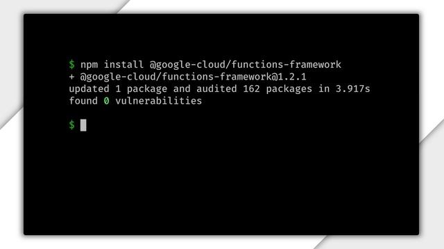 Functions Framework смотреть онлайн