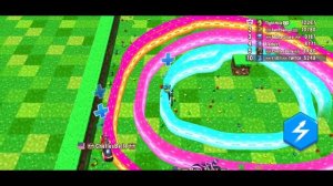 The Futuristic Donut! Snake Rivals Pro Cyber Bike Gameplay