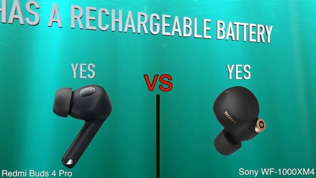 Redmi Buds 4 Pro vs Sony WF-1000XM4 | Full Specs Compare Earbuds смотреть онлайн