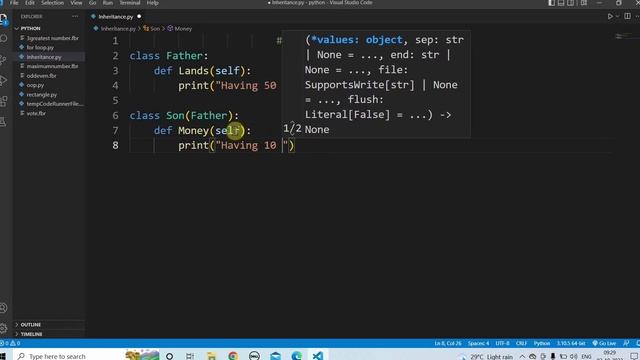Python Inheritance | Learn Coding
