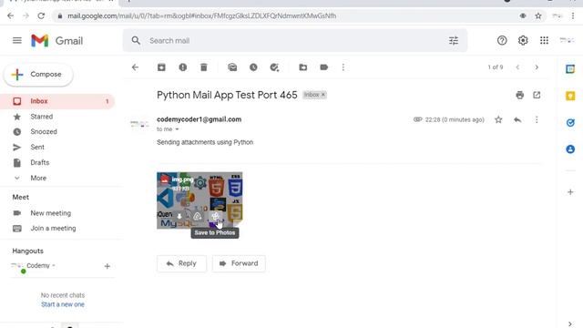 Send Single Or Multiple Files | Attachments in Email With Custom Name Using Python SMTP