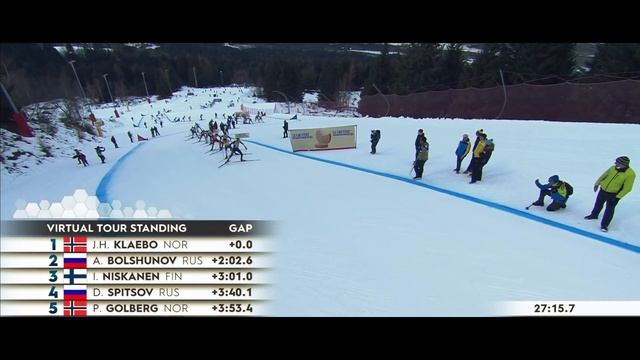 ФИНАЛЬНАЯ ГОРА И НЕОЖИДАННЫЙ ИТОГ// Масс-старт 10 км Тур де Ски 2022 // ОБЗОР ГОНКИ смотреть онлайн