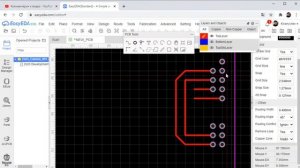 Ответы на вопросы -  04 - Как в EasyEDA нарисовать дорожки  Без Элементов?