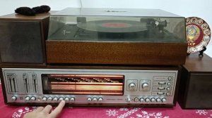 Мелодия 104 - Стерео . Первое Включение ! Стационарная блочная транзисторная радиола . Жора Минский