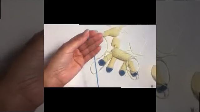 Вяжем лошадку (мастер класс) ЧАСТЬ 6