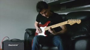 November Rain Solo with Strat and Blackstar amp