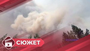 Верховой пожар протяженностью 1500 гектар бушует в Верхневилюйском районе