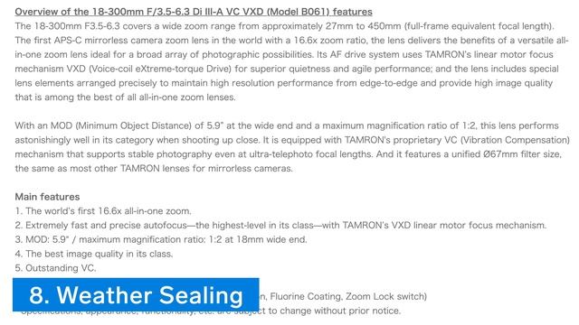 COMING SOON! Tamron 18-300mm Lens for Sony E-Mount APS-C (10 Things to Know) смотреть онлайн