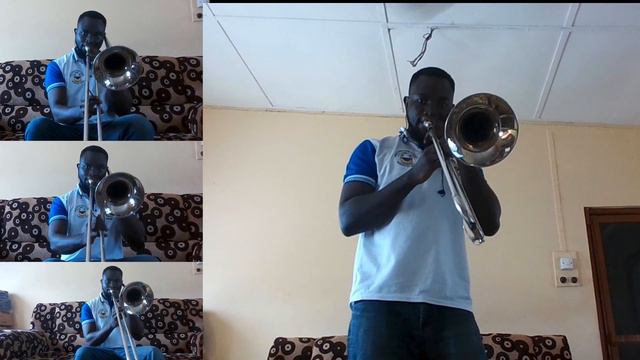 Kelvyn boy - Down flat (Trombone Cover)....Must Watch💥 смотреть онлайн