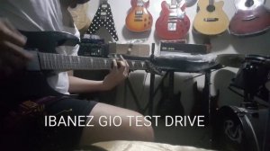 Ibanez Gio test Drive 0101
