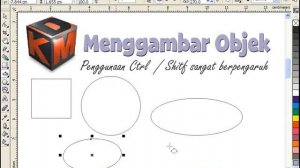 6. Cara menggambar objek di Coreldraw X3