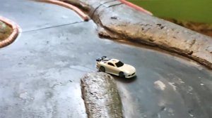 Рождение ДРИФТ RC трассы для Turbo racing c64 настольных  дрифт машинок 1/76