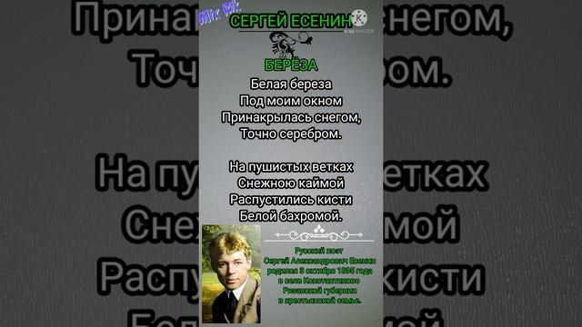 #С.ЕСЕНИН /// Классика /// Стихи с MixRik