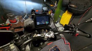 Мотоцикл VOGE DS525X - Улучшенная приборка. Зеркалирование телефона.