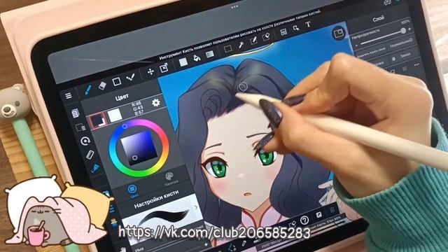 Перерисовываю детский рисунок ✨ MediBang Paint pro смотреть онлайн