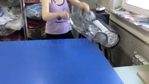 Станок для скрутки одеял и подушек