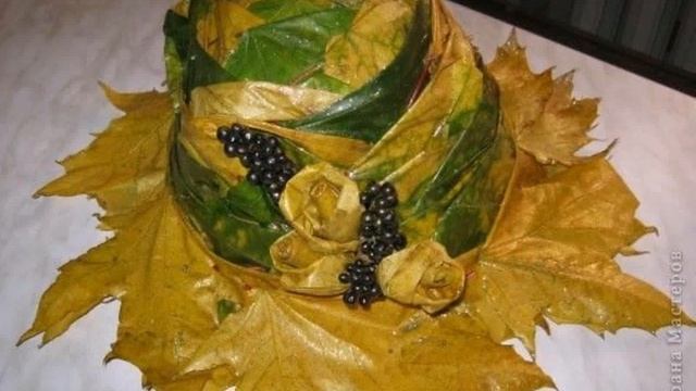 Природные Поделки Своими Руками Из Листьев смотреть онлайн