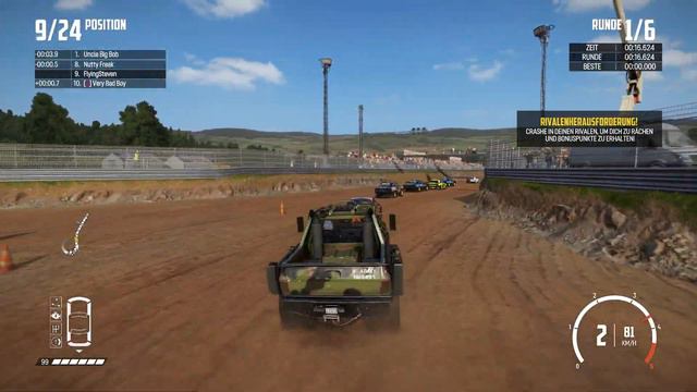 Xbox Series X - Wreckfest: Karriere Lvl 28 - Pro Internationals Dämonen des Drecks Banger Race