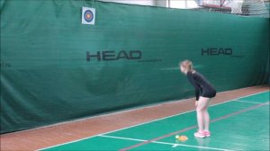 Метание малого мяча с места в вертикальную цель. 1-4 класс